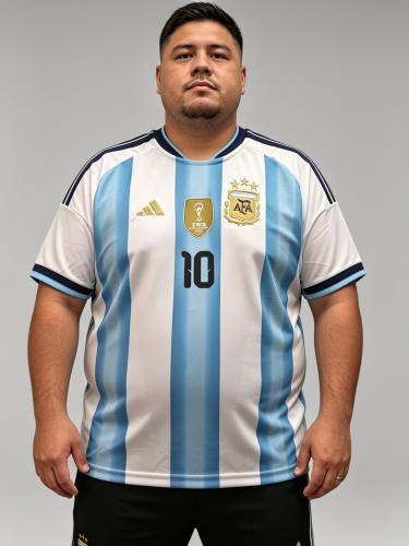 Camiseta Titular Argentina - Talles Especiales