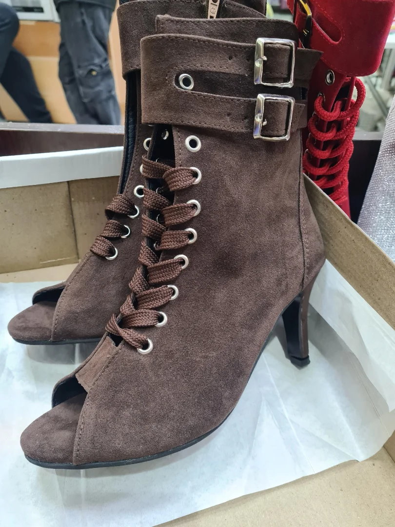 Bianca Zapatos de Baile Choco - Imagen 2