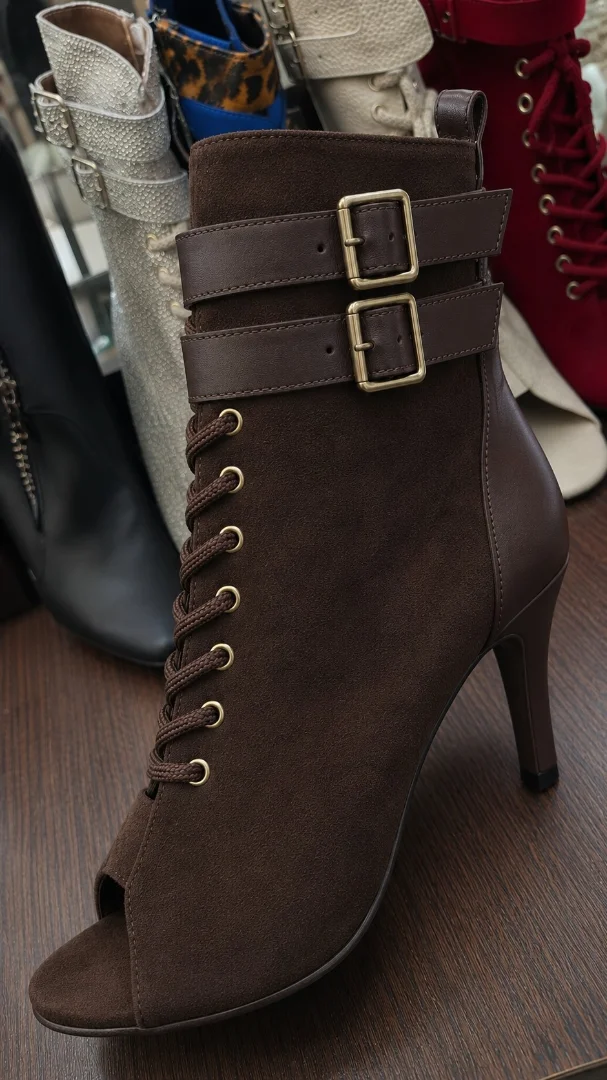 Bianca Zapatos de Baile Choco - Imagen 3