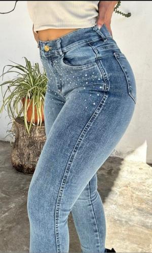 Jeans con Strass
