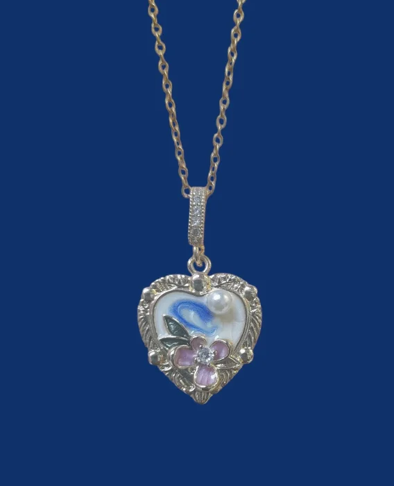 Cadena con Dije de Acero Quirúrgico