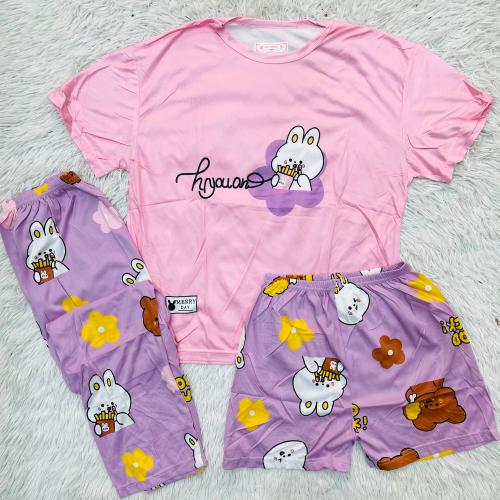 Pijamas 3 Piezas