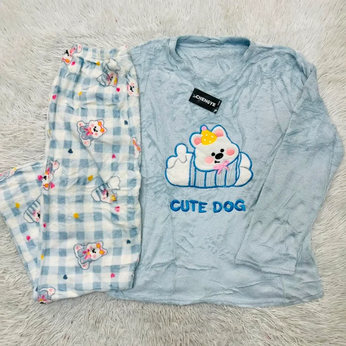 Pijama Plush Estampado