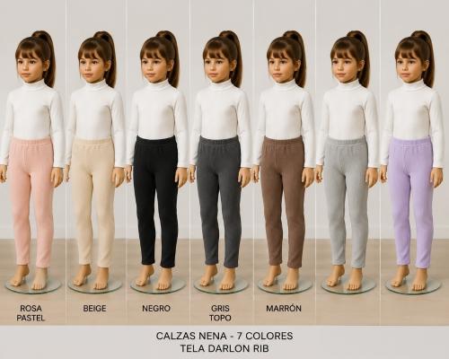 Calzas Darlon Rib