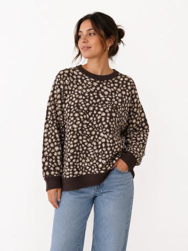 Sweater Bremer Animal Print