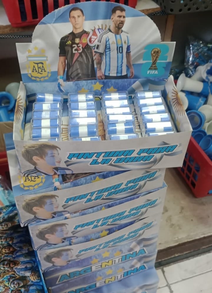 Pinturitas para la Cara Mundial Argentina Afa - Imagen 1