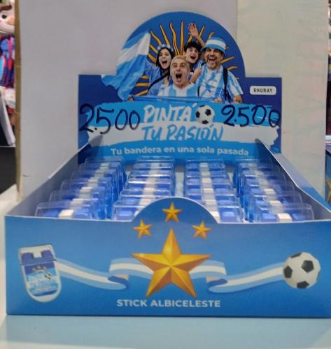 Pinturitas para la Cara Mundial Argentina Afa