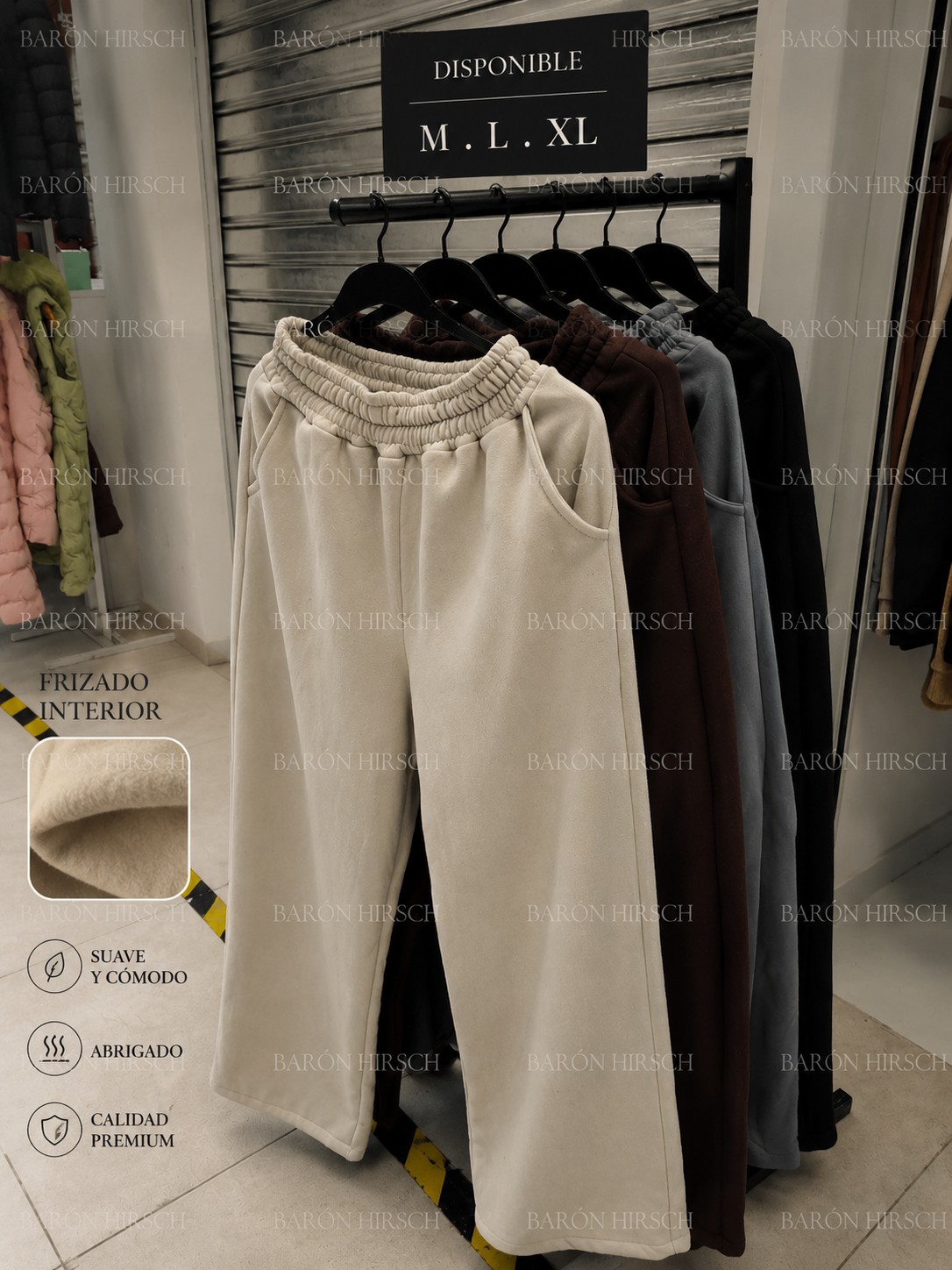 Pantalón Frizado Baggy - Imagen 4