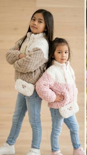 Campera Combinada con Peluche
