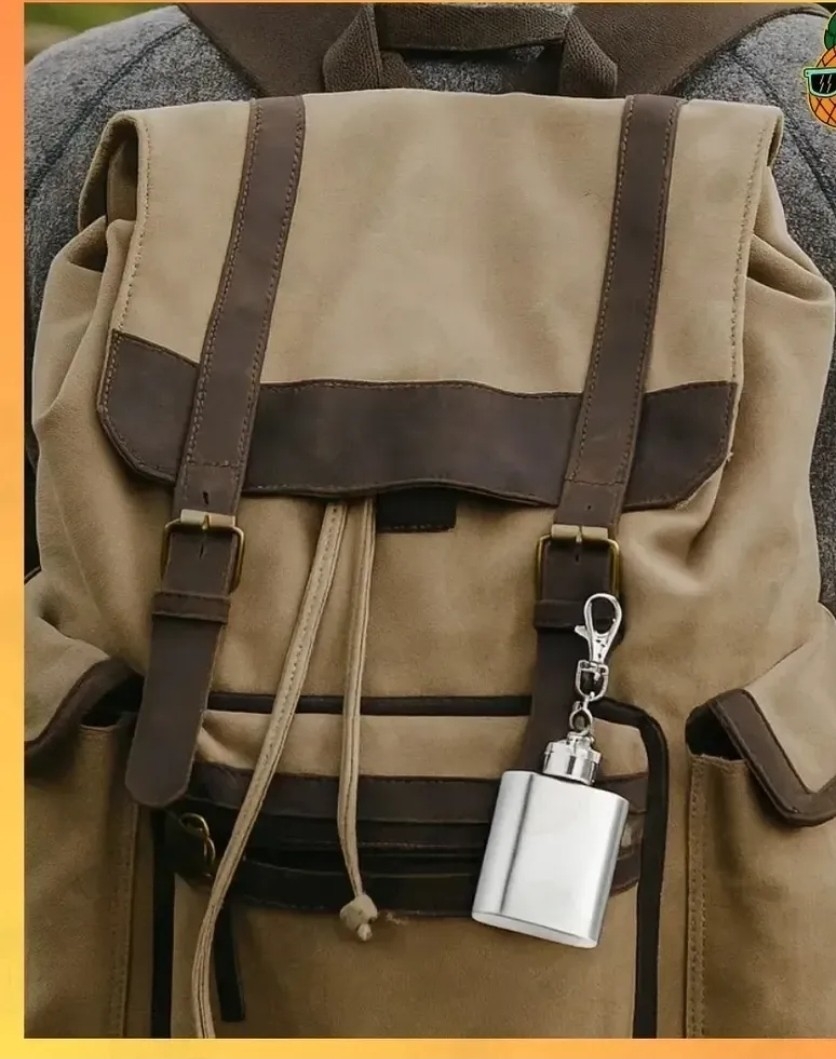 Llavero Mini Petaca. Oferta. Regalo Dia del Padre - Imagen 2