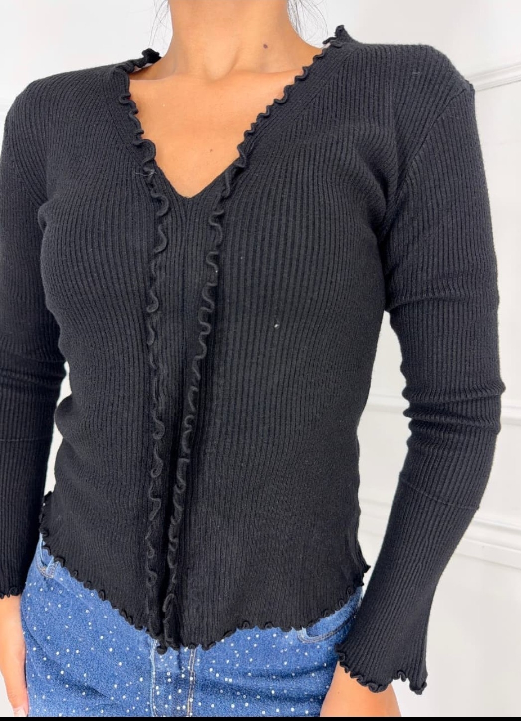 Sweter Morley de Bremer Cod Xy_10 Escote V - Imagen 2