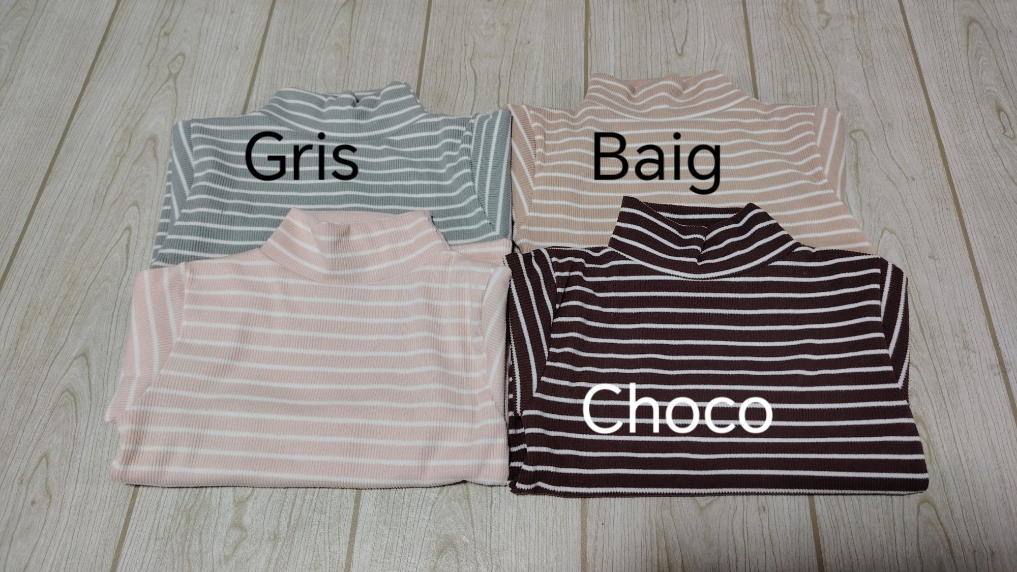 Media Polera Unisex Morley Rayado - Imagen 3