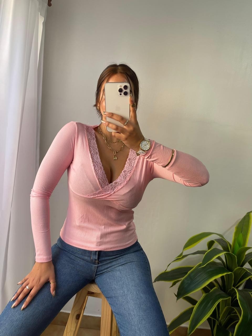 Camiseta Cuello V - Imagen 1