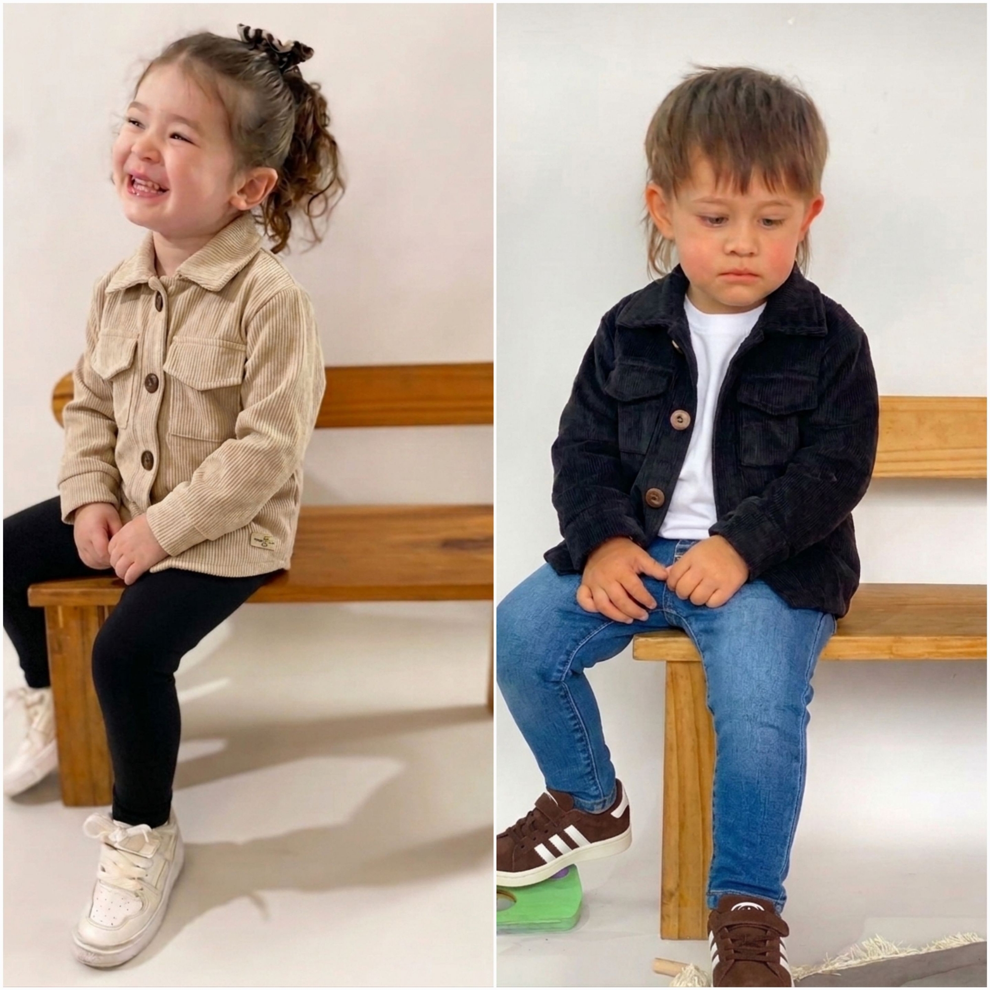 Camisaco de Corderoy con Plush Beba & Bebé - Imagen 1
