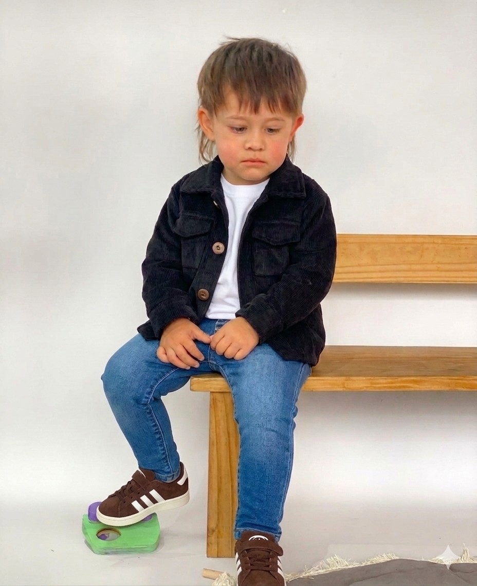 Camisaco de Corderoy con Plush Beba & Bebé - Imagen 2