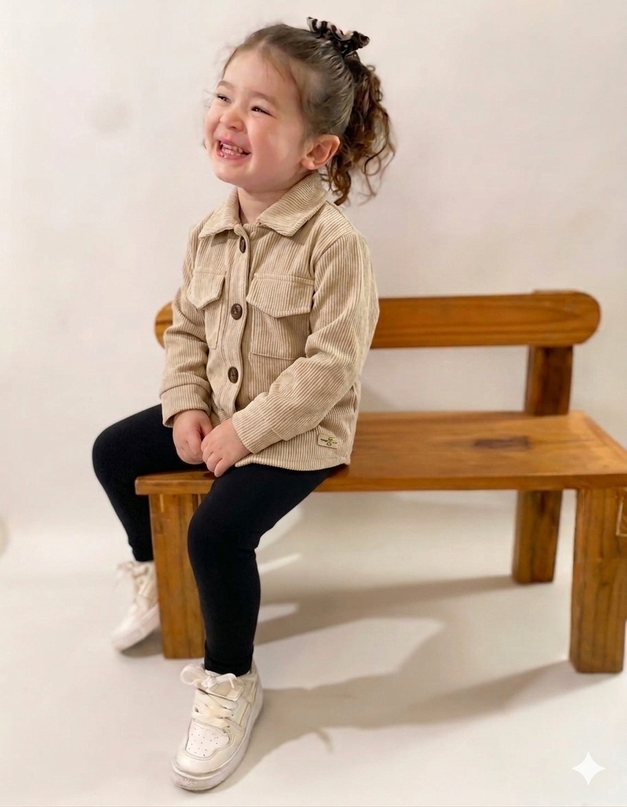 Camisaco de Corderoy con Plush Beba & Bebé - Imagen 3