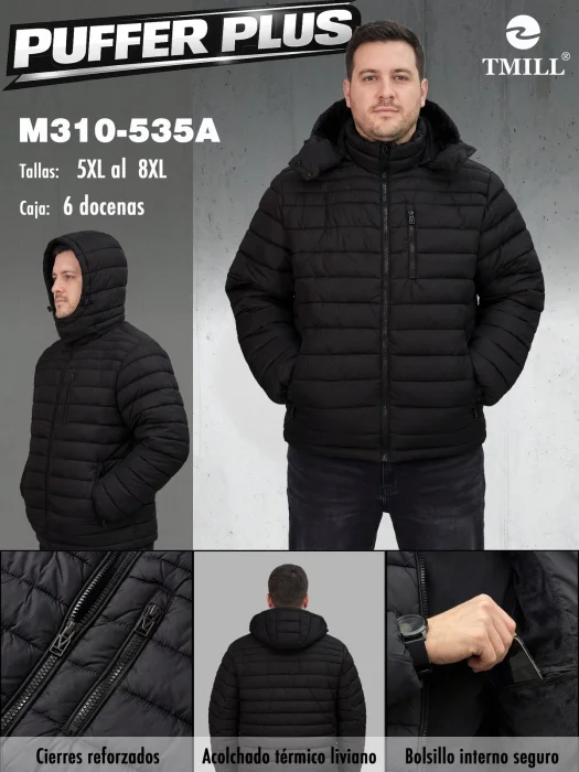 Campera con Piel Especial Timmil
