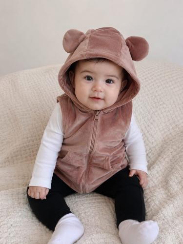 Chalecos Bebes Simil Piel