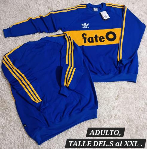 Buzo Retro Fate ,boca Juniors