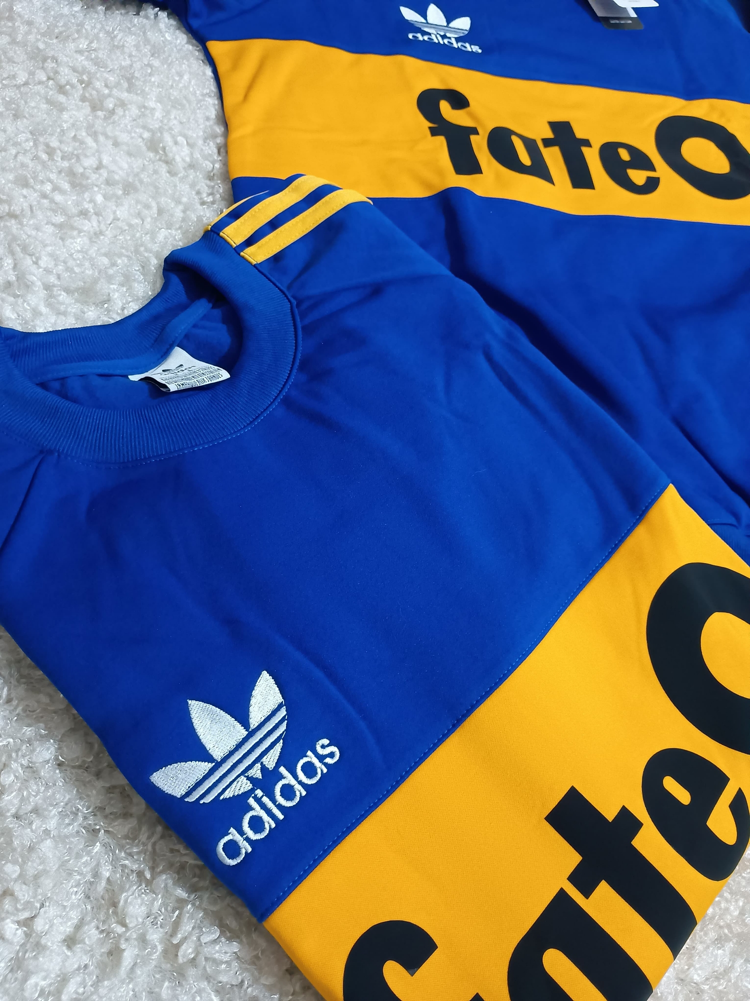 Buzo Retro Fate ,boca Juniors - Imagen 3