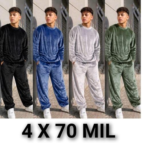 Conjunto Plush de Hombre