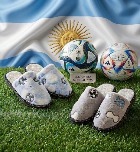 Pantufla Luminosa Hombre "edición Mundial 2026"