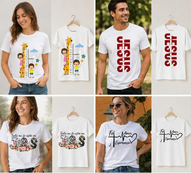 Remeras Cristianas Unisex - Imagen 2