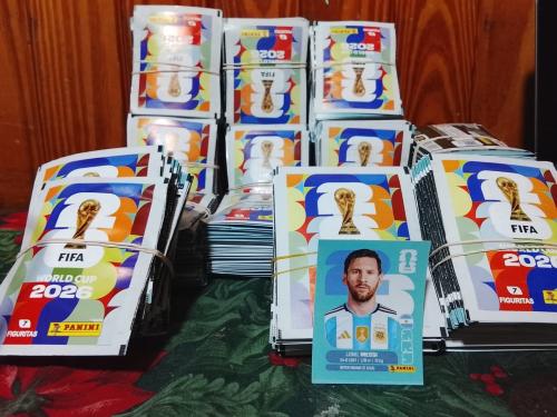 Figurita sobre Blanco Panini Mundial 2026