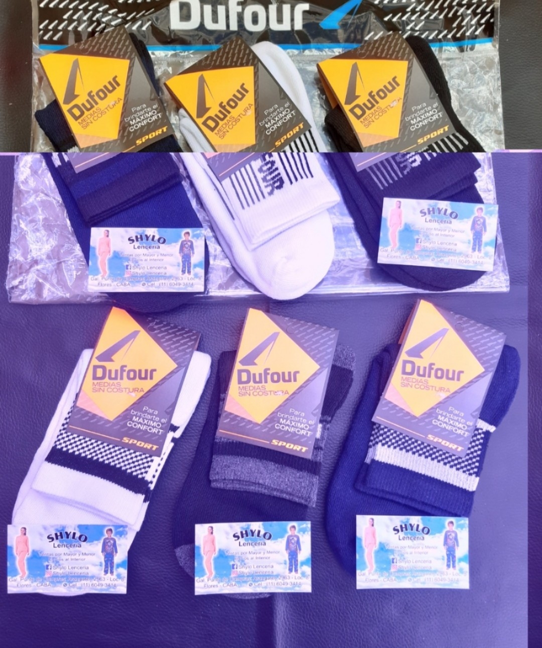 Dufour Original Tenis Hombre Algodon - Imagen 2