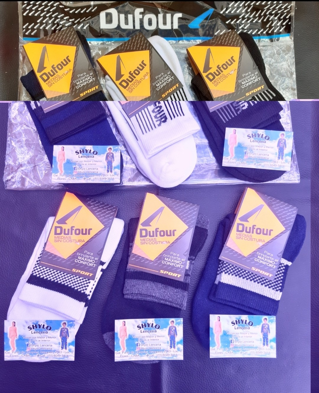 Dufour Original Tenis Hombre Algodon - Imagen 3