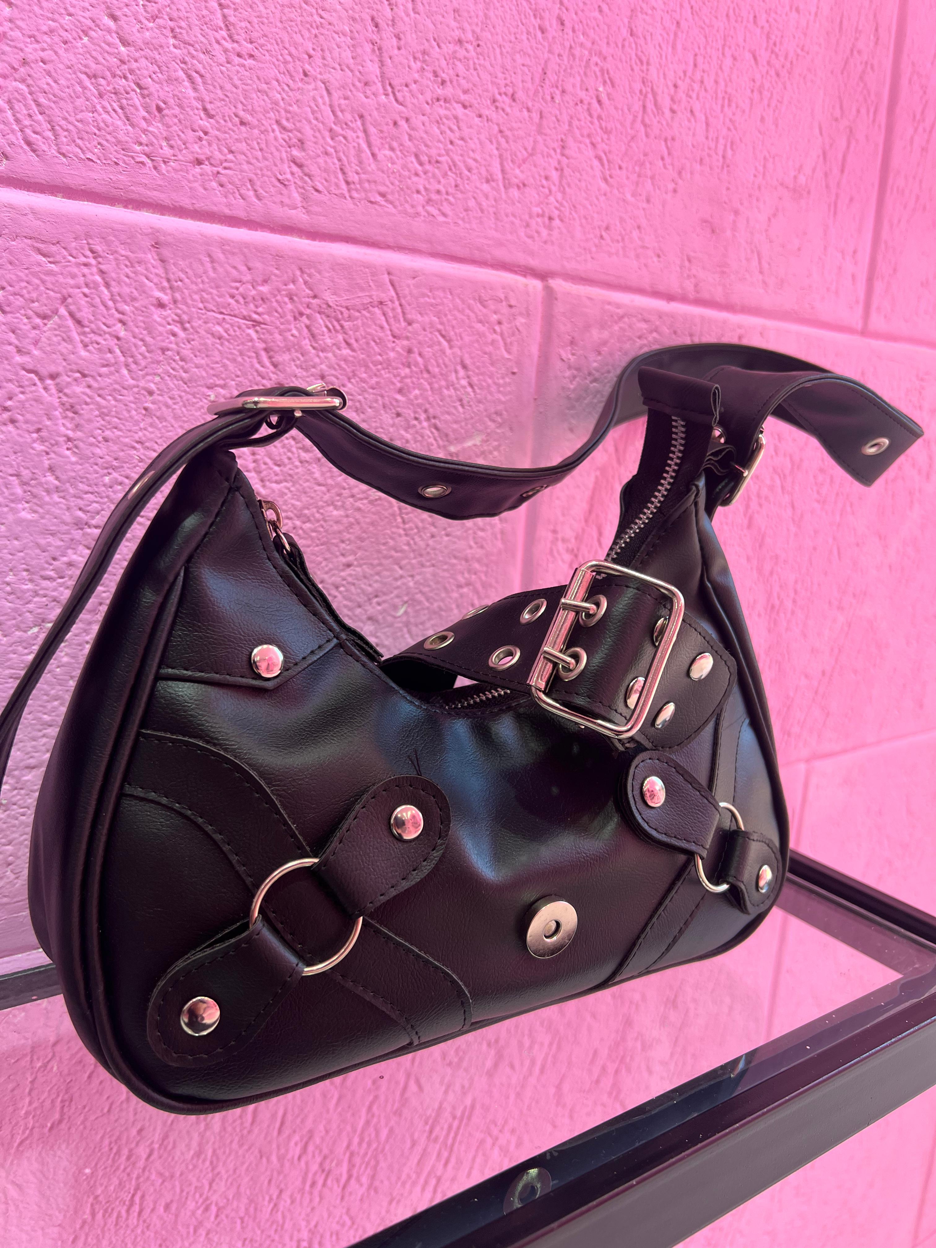 Cartera Mini Bag Baguette Cuero Pu Negra Jeans Bordo Marrón - b30f2467-746d-49a1-80c9-e4de4cef6b41.jpeg