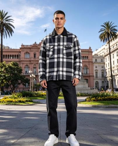 Camisaco con Piel por Pedido