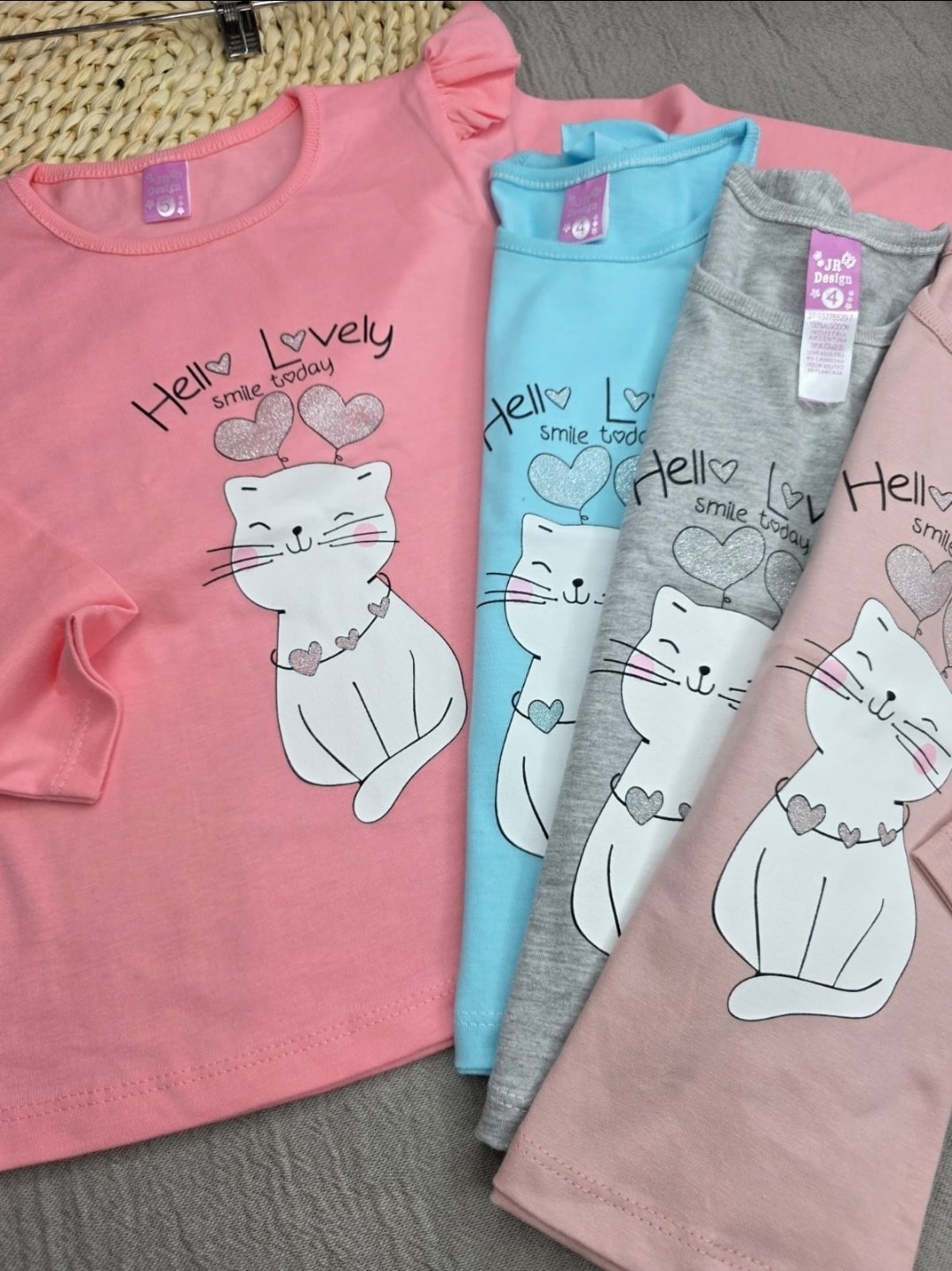 Camiseta de Gatito para Beba. - Imagen 1