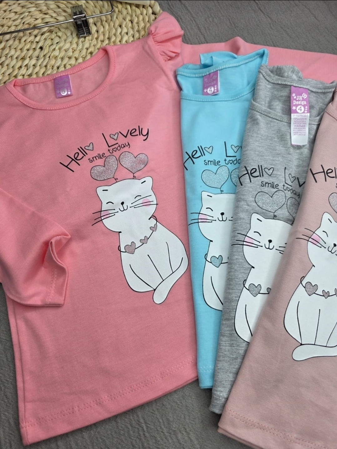 Camiseta de Gatito para Beba. - Imagen 3