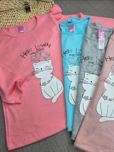 Camiseta de Gatito para Beba. - Miniatura 3