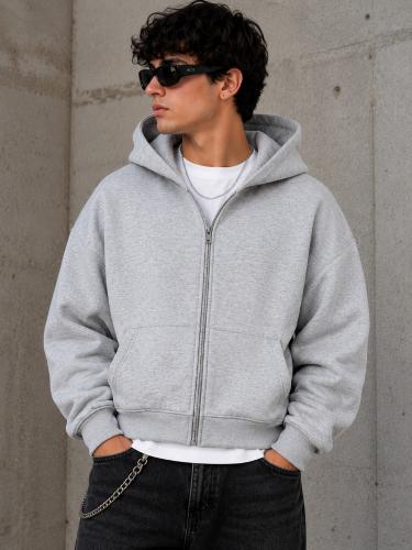 Campera Boxy Fit de Frisa Peinada Premium