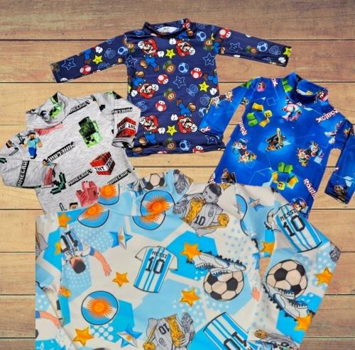 Polera Termica Sublimado Nene
