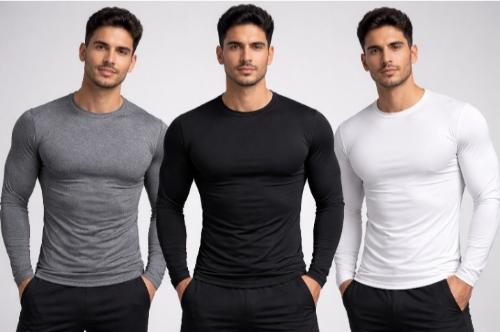 Camiseta Térmica de Hombre Talle 1-2-3-4-5-6