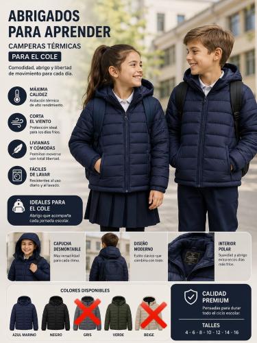 Camperas de Niños