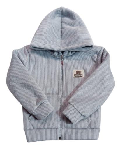 Campera Corderoy con Piel