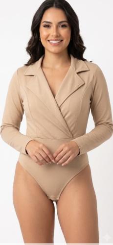Bodys con Cuello Frizados