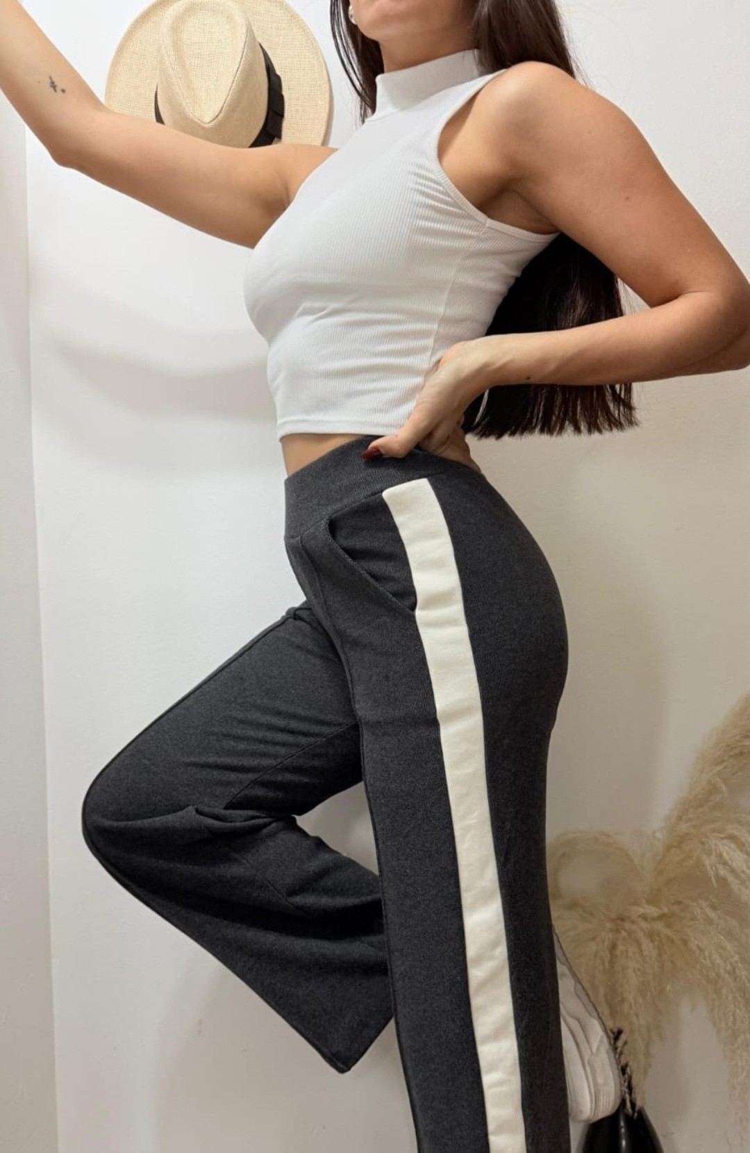 Pantalones Darlon Jaspeado con Bibo por Pedido - Imagen 2