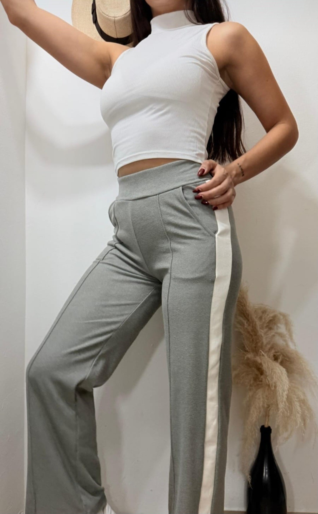 Pantalones Darlon Jaspeado con Bibo por Pedido - Imagen 3