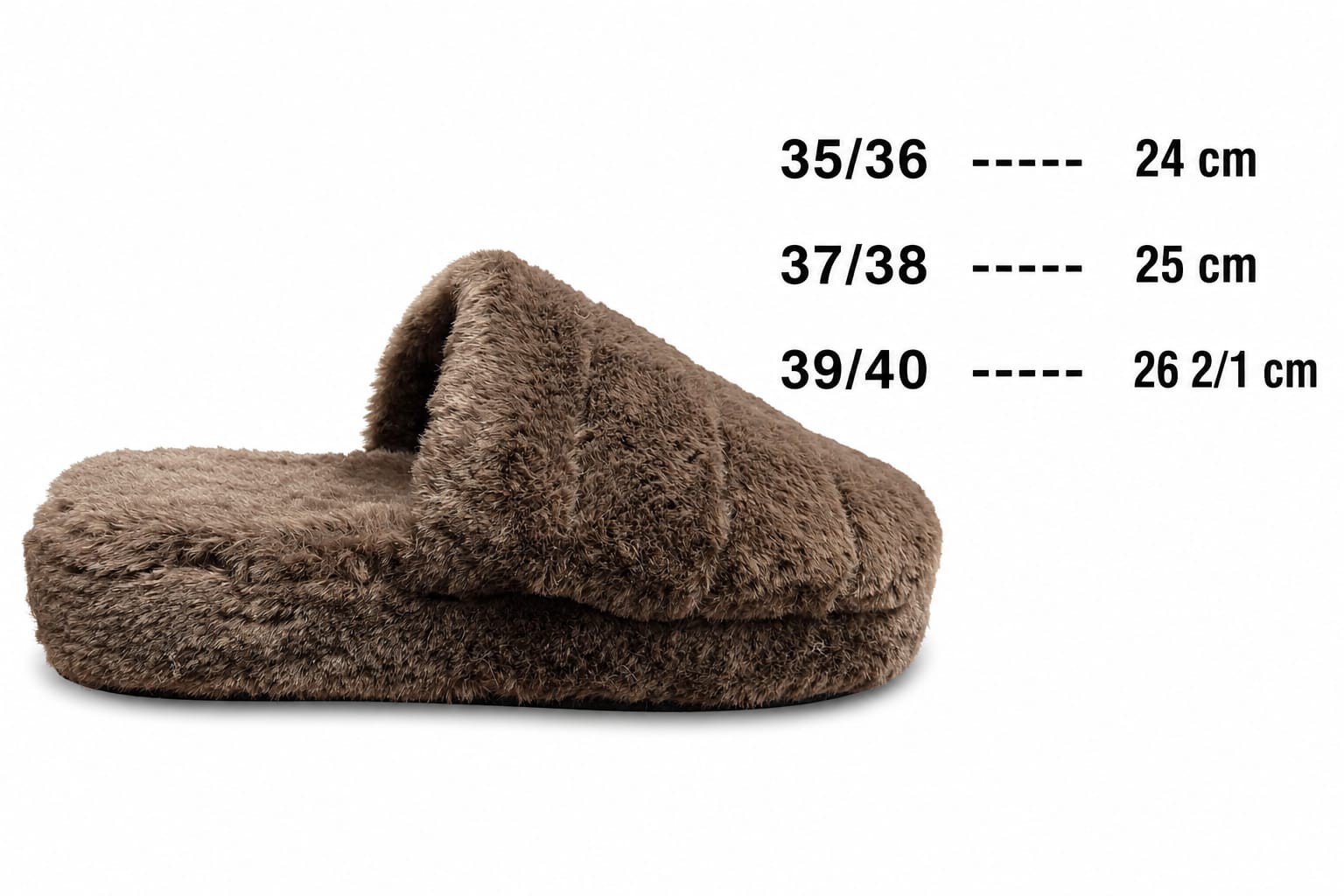 Pantuflas Castorino / Pelo de Conejo - Imagen 7