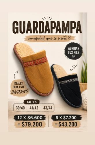 Pantuflas Guarda Pampa
