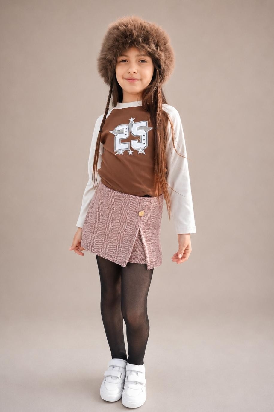Short Pollera Paño - Imagen 1