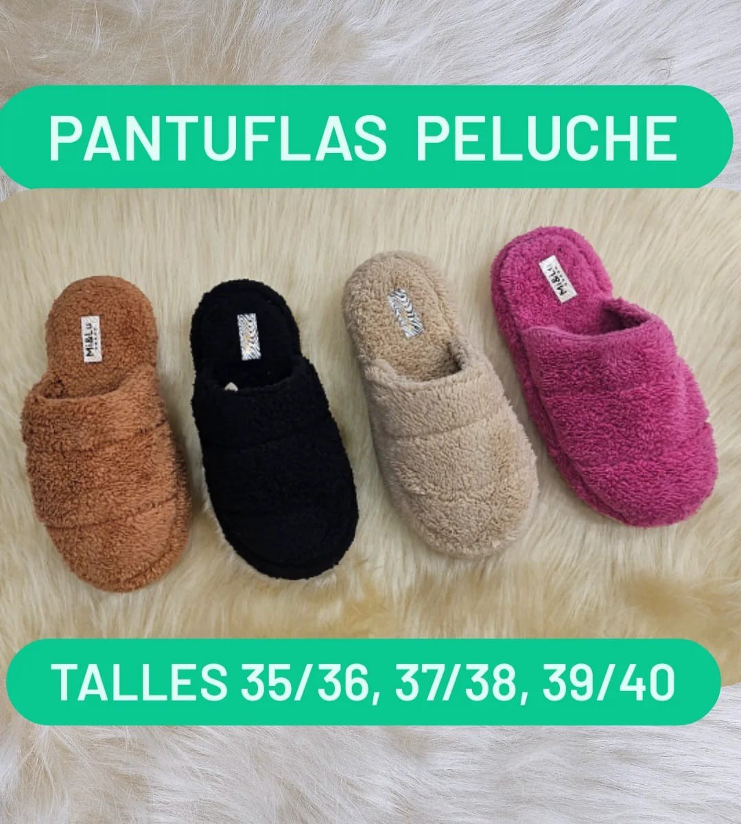 Pantuflon de Peluche - Imagen 1