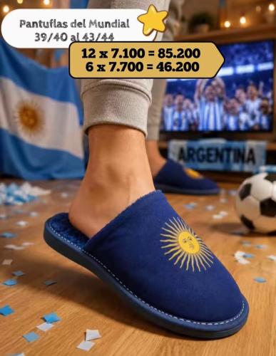 Pantuflas del Mundial