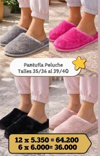 Pantuflas Peluche / Ultra Livianas