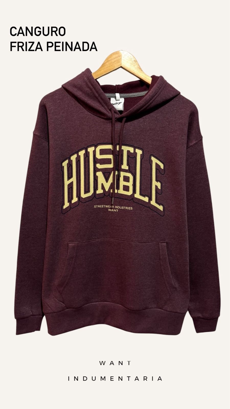 Canguro Frisa Invisible "humble" Over Promo - Imagen 3
